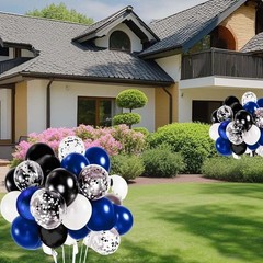 Graduation Party Decorations Blue White 2026/Blue Graduation Decorations Clas…
