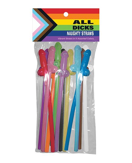 ALL DICKS GAG GIFT BACHELORETTE NOVELTY ITEM CONFETTI OR STRAWS