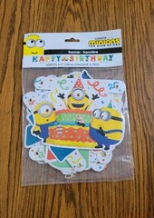 Happy Birthday Banner Minions Cake Despicable Me Rise of the Gru 6 Feet New