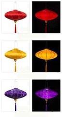 Retro Chinese Lantern Waterproof Cloth Party Festival Outdoor Decor Lantern