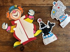 Vintage & Modern Circus Clown Party Decor Beistle