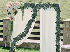 2Pack Artificial Eucalyptus Garland with Willow Leaves 6Feet Fake Hanging Plant