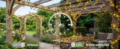 Vines with Fairy Lights,13ft Eucalyptus Garland String Lights USB/Battery