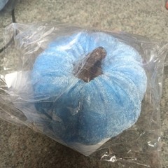Artificial Velvet Pumpkins Halloween Festival Harvest Fall Farmhouse Decor