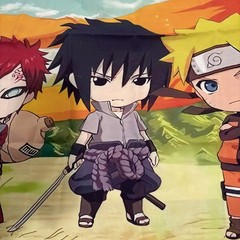 Naruto Theme Birthday Party Decorate, 5×3.5ft Happy Birthday Backdrop