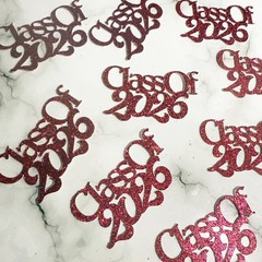 16 x Pieces Prom Decorations, Table Scatter, Prom 2026, Class of 2026