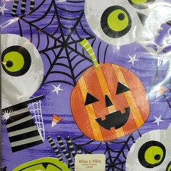 Halloween Party Decor 10 Piece Hanging Witch Hats Oval 60×84 Table Cloth