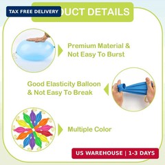 30pcs Punch Balloons for Kids, Thickened Neon Punching Balloon, Large Heavy Duty