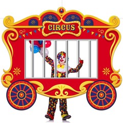 Circus Party Decorations Carnival Cage Shaped Photo Backdrop Circus Photo Boo…