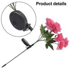 1 Bundle 7Head Solar Simulation Garden Light LED Ground Inserted Decoration