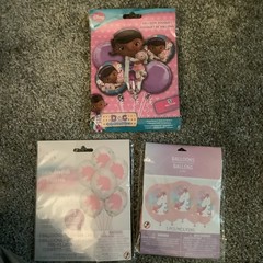 Pink Birthday Party Lot Princess, Unicorn, Minnie, little pony, Doc McStuffins