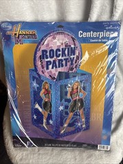 Miley Cyrus Hannah Montana Hallmark Rockin’ Party Table Centerpiece 20.25″ NEW