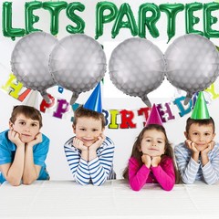 Let’s Partee Golf Party Balloons Decorations Banner Men Boys Decoration Sport…