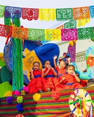 72 FT Fiesta Party Decorations, 4 Pack Cinco De Mayo Banner, Large Plastic Pa…