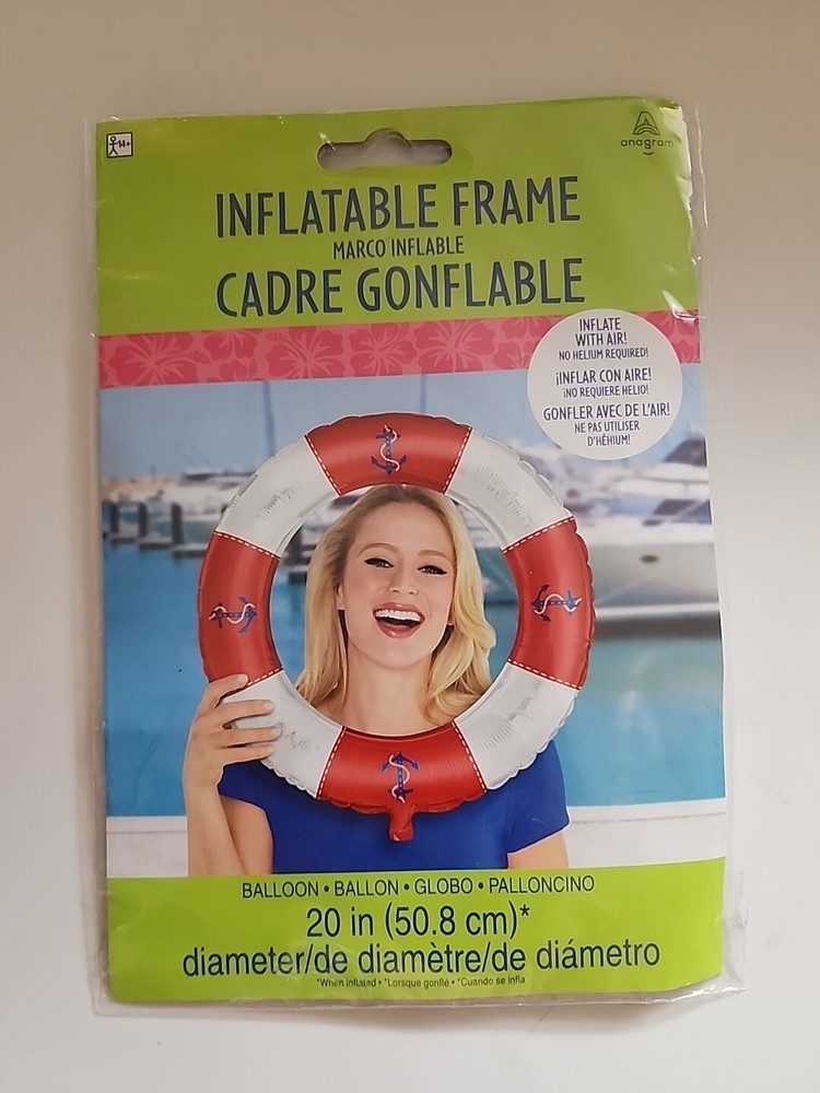 Inflatable Frame For Photo Booth Decoration Balloon 1 Piece 20″ Nautical