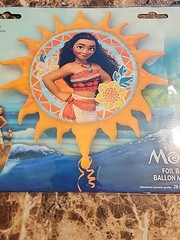 Moana Supershape Foil Balloon X-Large 28×29 LOT OF 5pc Anagram MADE IN USA