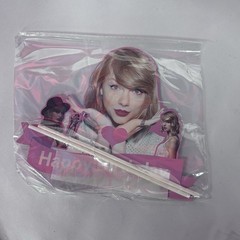 Taylor Swift Birthday Decor—Banner, Balloons, Cake/cupcake Toppers, Stickers