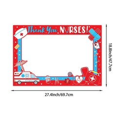 Nurses Photo Props Frame Nurse Graduation Photo Booth Props Thank You Nurse W…