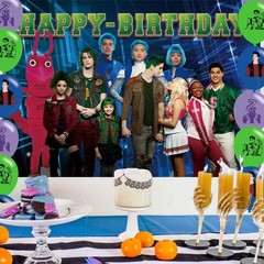 Zombies Birthday Party Decoration,Horror Party Photo Background 5 x 3 FT and …