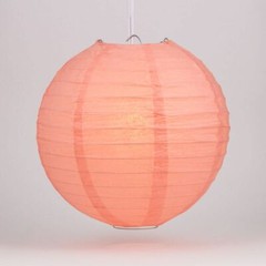 Quasimoon PaperLanternStore Decorative Paper Lantern – (10-Pack, 4-Inch, Rose…
