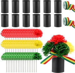 86 Pcs Juneteenth Table Centerpiece Decorations Black History Month Table Dec…
