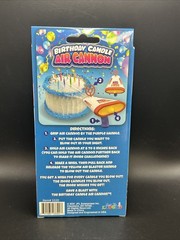 Birthday Candle Air Cannon, Safe Fun Way to Blow Out Birthday Candles, Reusable