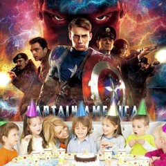 Captain America Birthday Backdrop Banner Poster Vinyl Party supplies 7x5ft