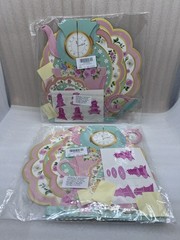 Floral Tea Birthday Party (2-Pack) 3-Tier Cupcake Dessert Stands Decorations