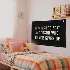 Inspirational Wall Decor, Office Motivational Wall Decor, Classroom Banner Ha…
