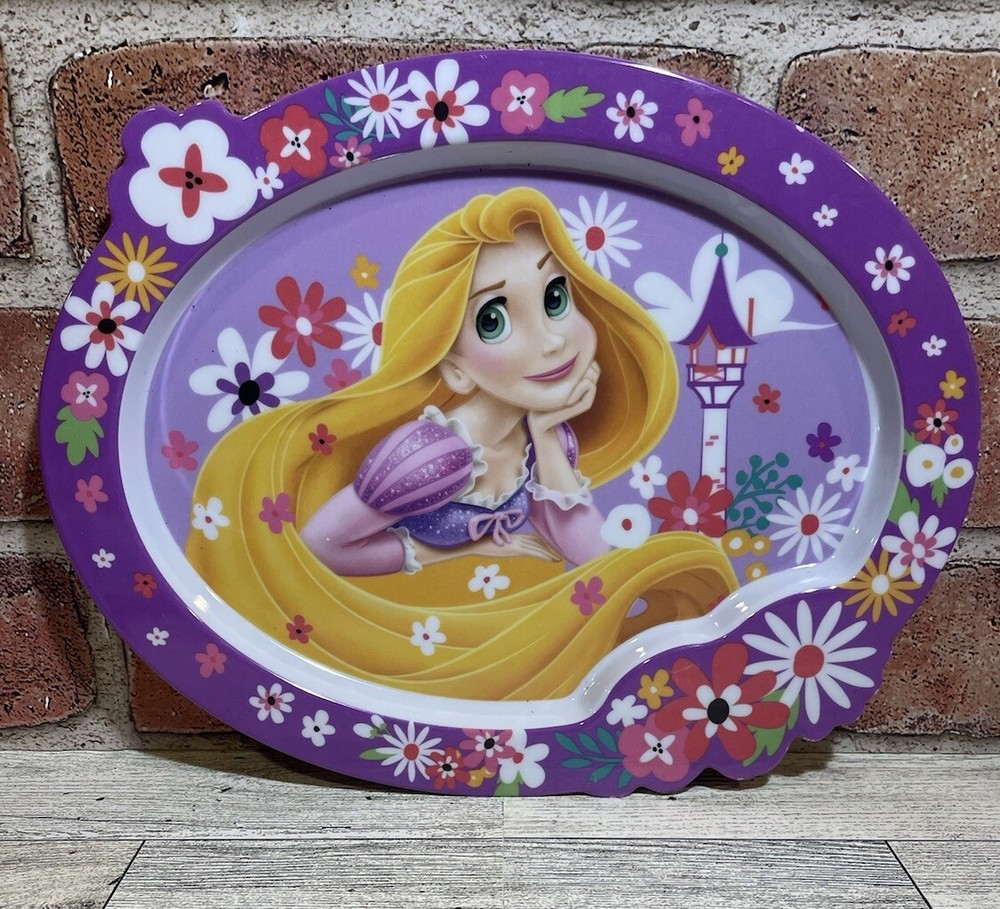 Rapunzel Disney Princess Plate Dish Store 1/2» H x 10» W x 8» L1