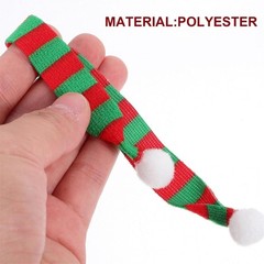 HighQuality Material Christmas Bottle Decorative Scarf Christmas Scarf for Home