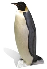 Penguin Lifesize Cardboard Cutout Fun Figure 86cm Tall – Great for your Party