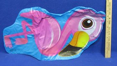 Tiki Bar Tropical Party Decorations Parrots Banner Pennant Blow Up Bird Lot of 5