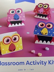 Spritz 20ct Monsters Classroom Activity and Hand Puppets Kit Teacher Supplies