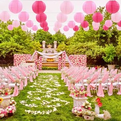 12 Pcs Decorative Paper Lanterns – Romantic Hanging Decor for Special Occasions