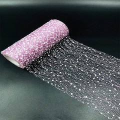 Floral Tulle Roll 15cm x 9.14m Wedding Baby Shower Party Decor Craft DIY Fabric