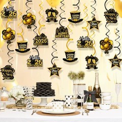 32 PCS Happy New Years 2026 Hanging Decorations Home Office Classroom Decor