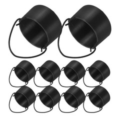 20 Pcs Spooky Decorations Cauldrons for Food Dollhouse Miniatures