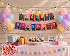 IndoTribe Video Game Birthday Decorations for Boys and Girls Happy Birthday B…
