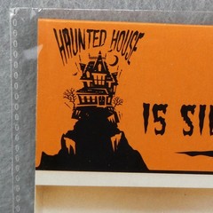 Halloween Haunted House Paper Die Cut Decor Spiders Rats New Sealed 15 Pcs Each