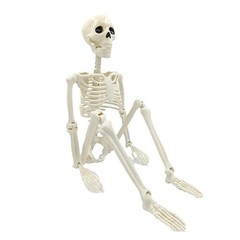 3Posable Skeleton Decoration Human Shape Halloween Party Decor