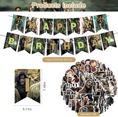 The Walking Dead Party Supplies – Birthday Decorations for TV Show Theme with Ha