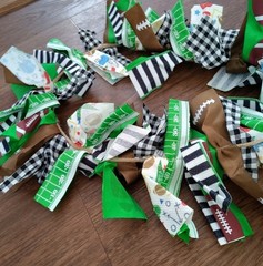 Football Garland Party Game Tailgate Decoration 6 Ft Hanging Banners Sports