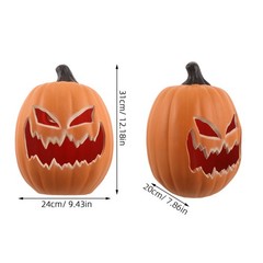 Jack O Lantern Decor: Halloween Pumpkin Lights – Lighted Big Jack-O-Lantern