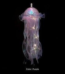 Jellyfish Lantern Ambient Light Ocean Theme Party Lighting 15×7 “ You Pick Color