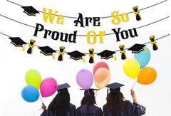 Versatile Graduation Banner for Indoor & Outdoor Use – Lightweight & Reusable