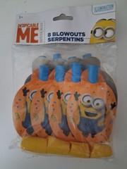 8 Blowouts Serpentines Despicable ME