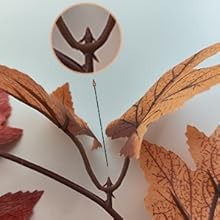 13FT Fall Leaf Garlands 2 PCS Fall Garland for Mantle Thanksgiving Fall
