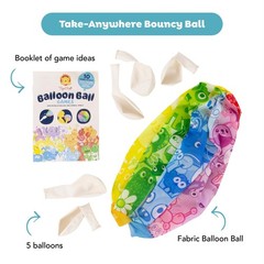 Balloon Ball – Compact, Travel-Friendly Fun with Fabric Cover & Balloons | Le…