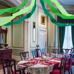 Green Crepe Paper Streamer Birthday Wedding Backdrop Hanging Decor 6 Rolls 492ft